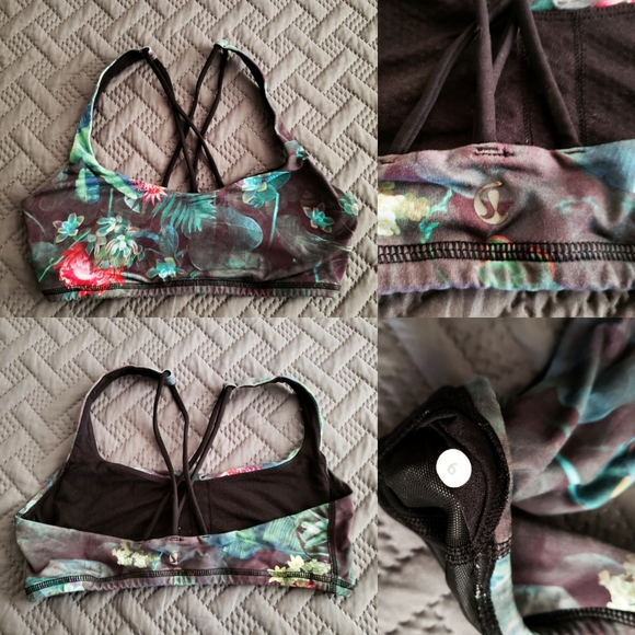lululemon athletica Other - Lululemon Athletica Yoga Sportsbra Tropical Print